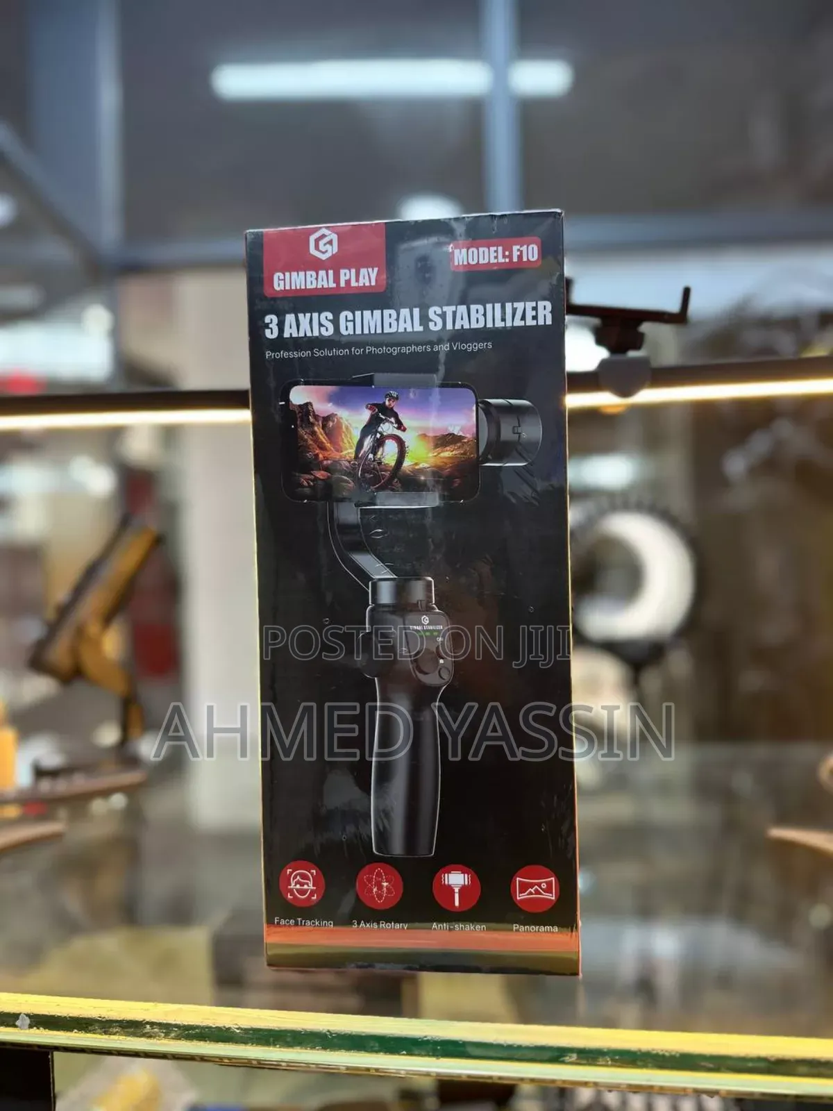 F10 Gimbal Play 3axis Gimbal Stabilizer