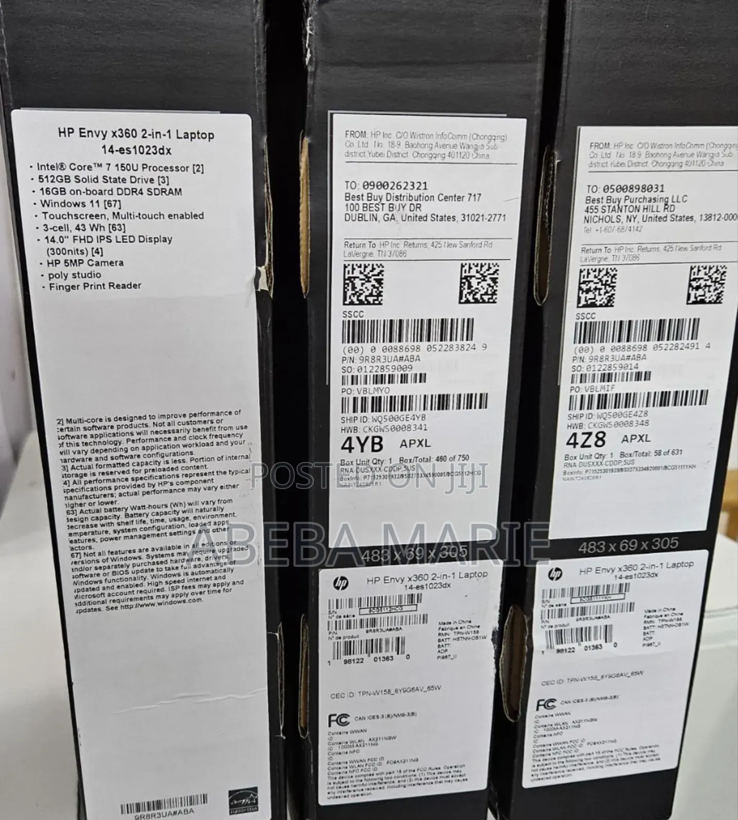 New Laptop HP Envy X360 16GB Intel Core Ultra 7 SSD 512GB