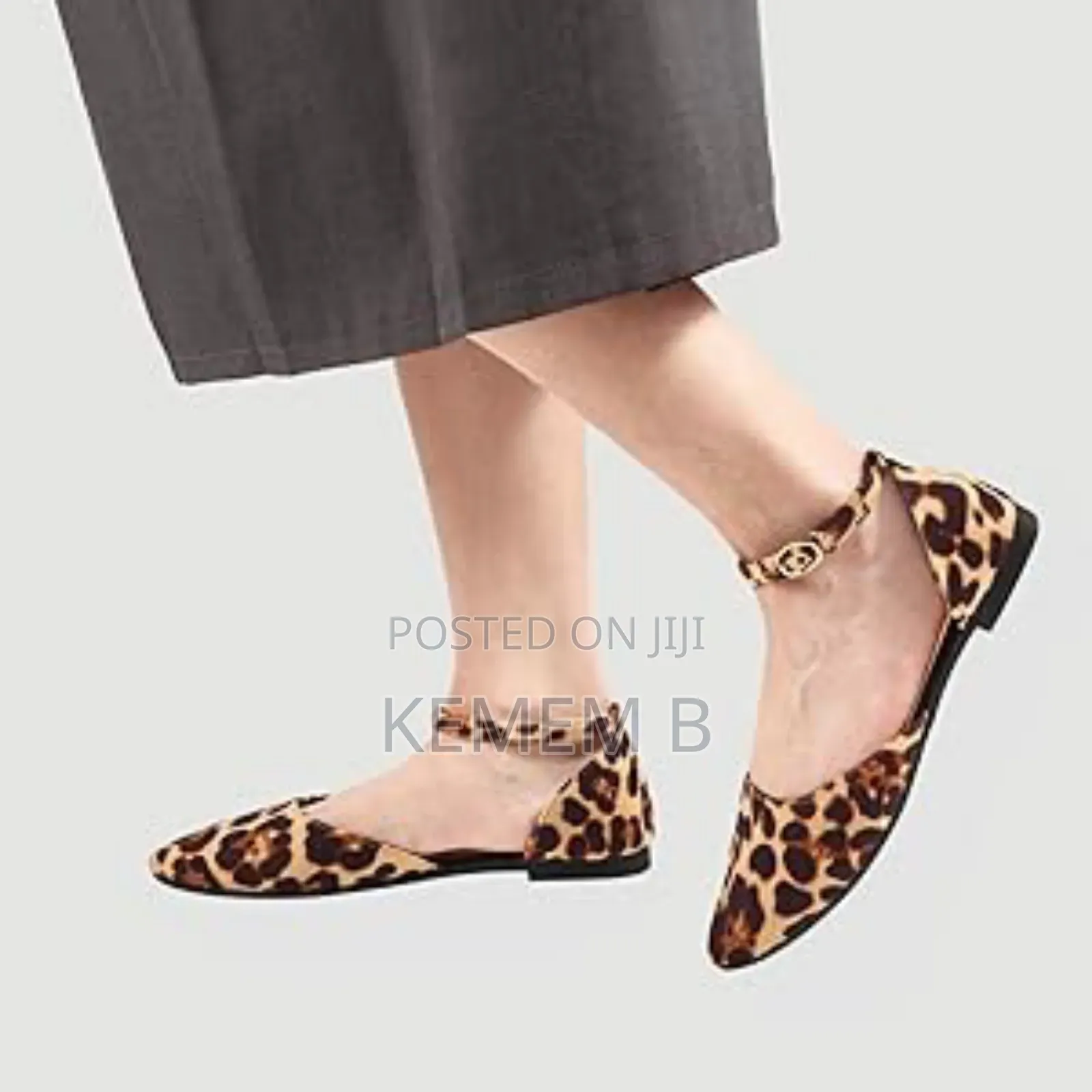 Leopard Print Flat