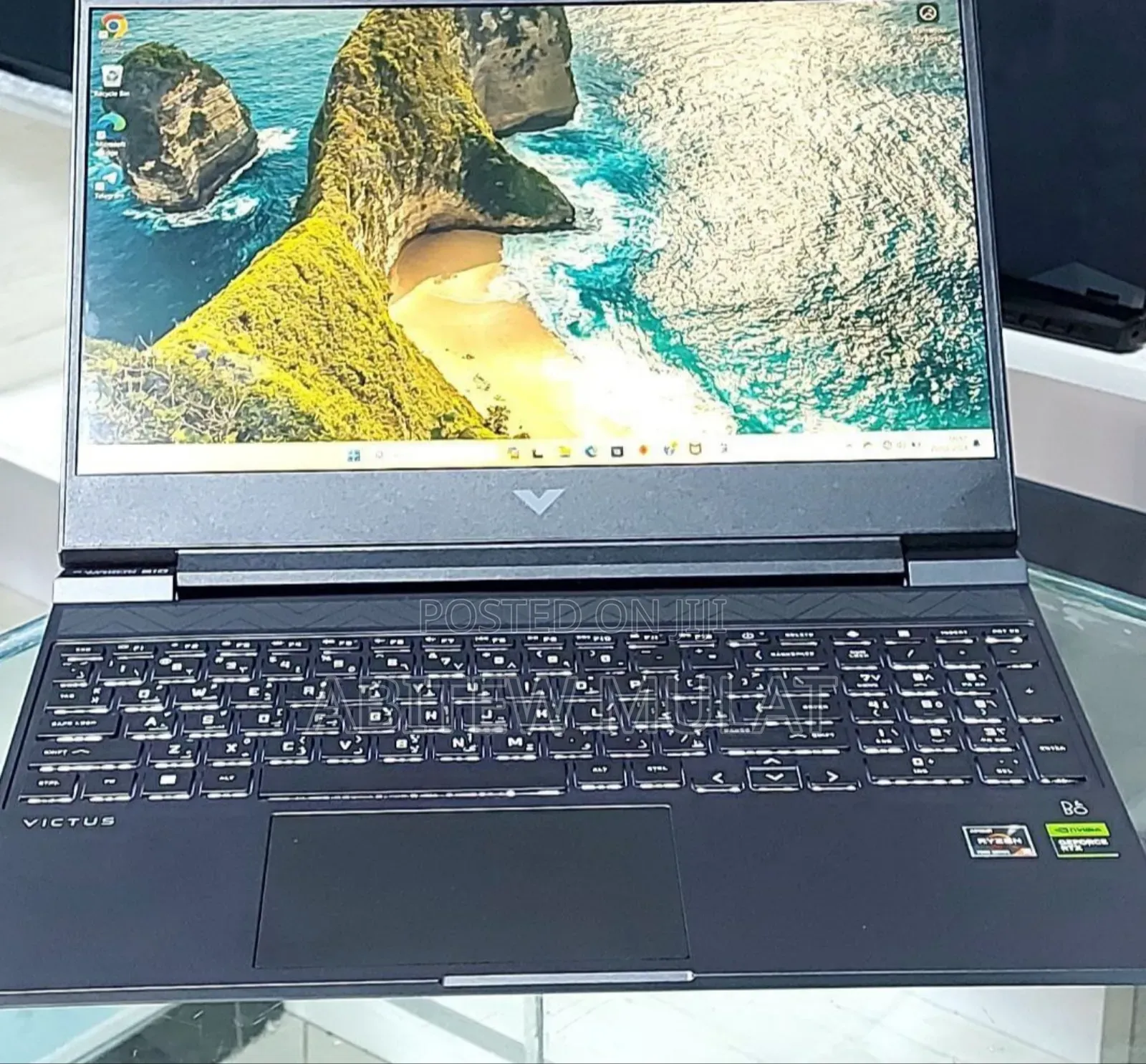 New Laptop HP Victus 16 16GB AMD Ryzen 5 SSD 512GB