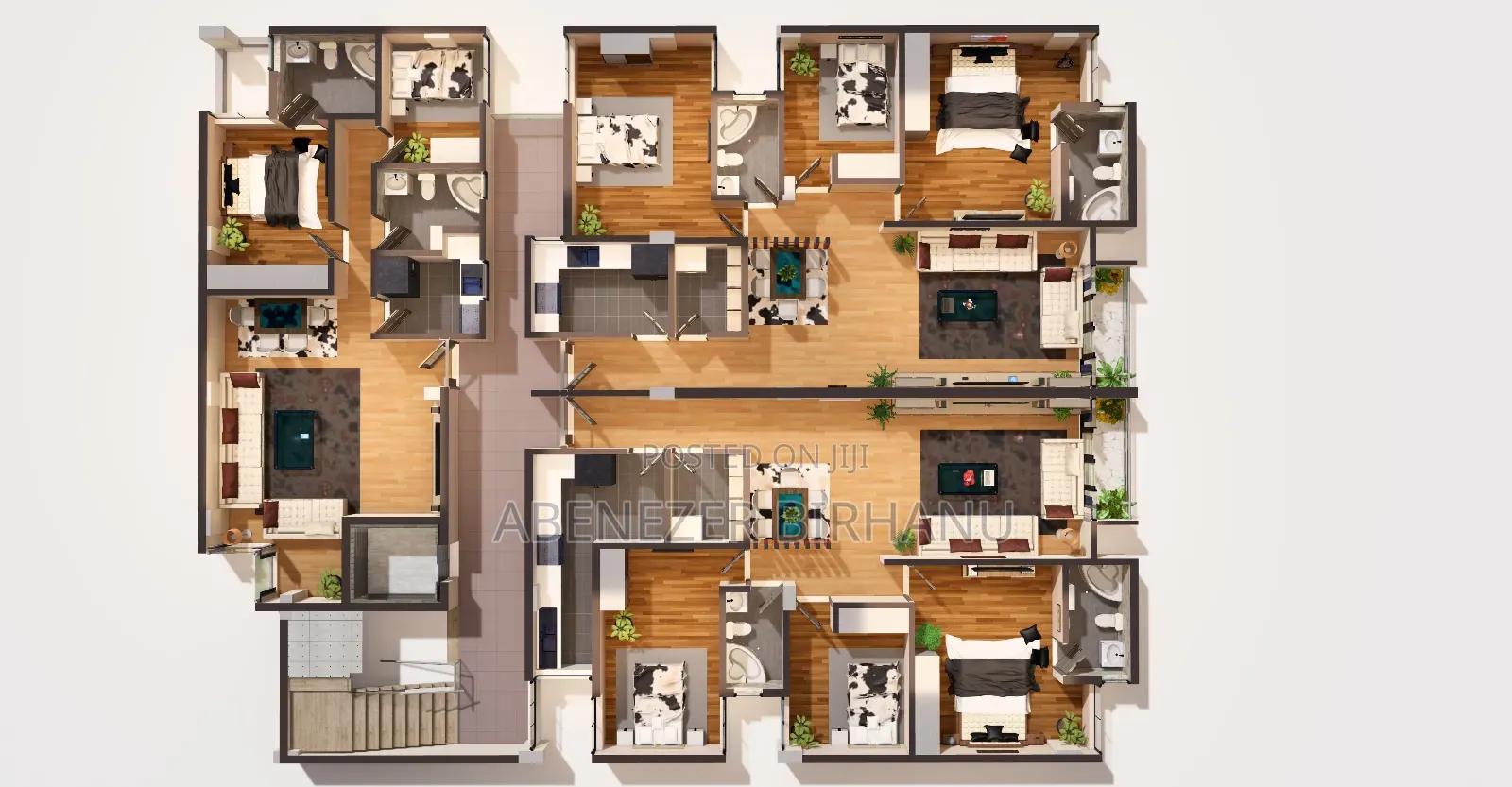 2bdrm Apartment in Getas Real Estate, Kirkos for sale