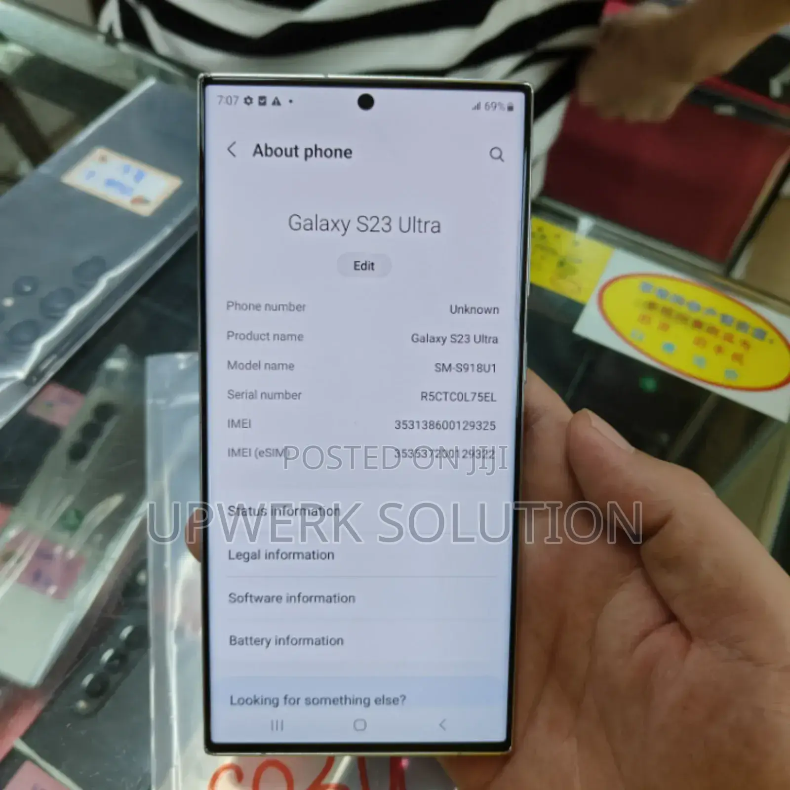 New Samsung Galaxy S23 Ultra 256 GB