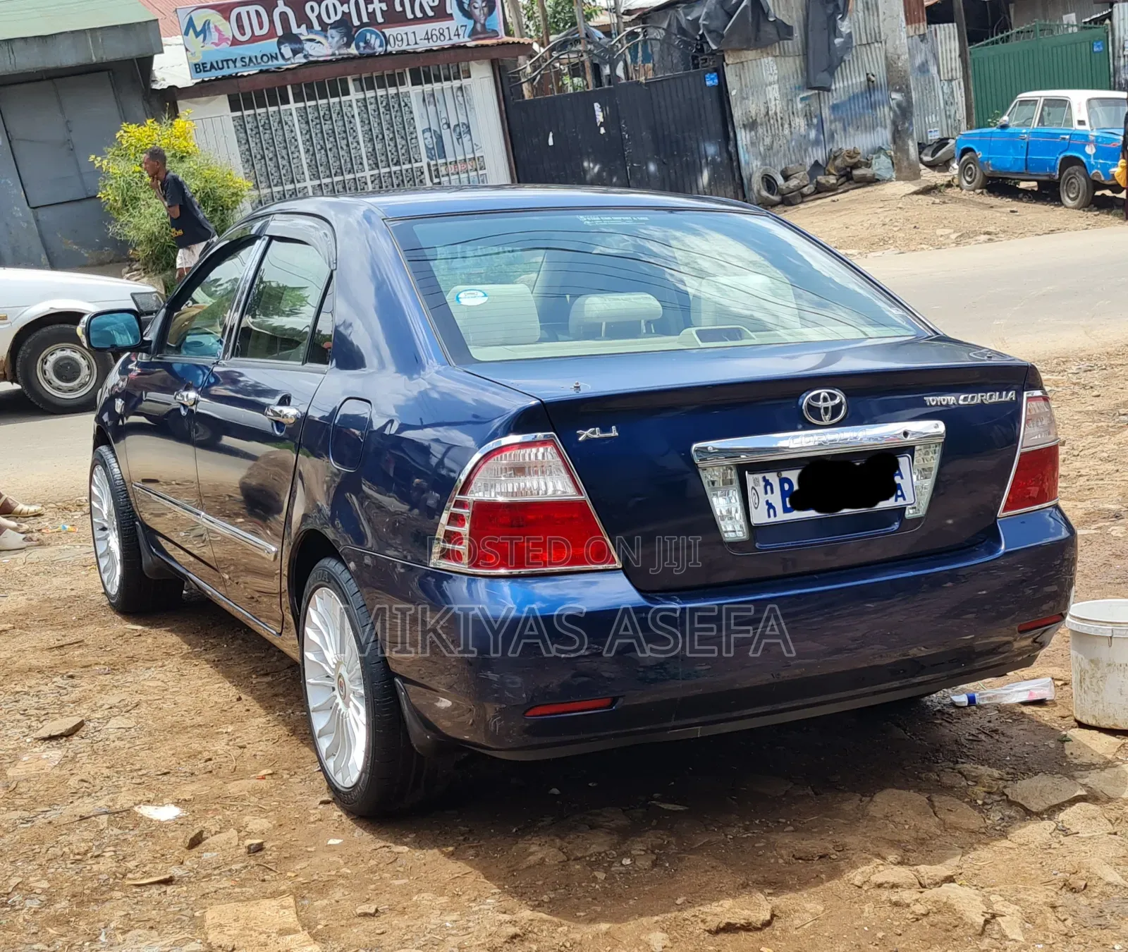 Toyota Corolla 2007 Blue