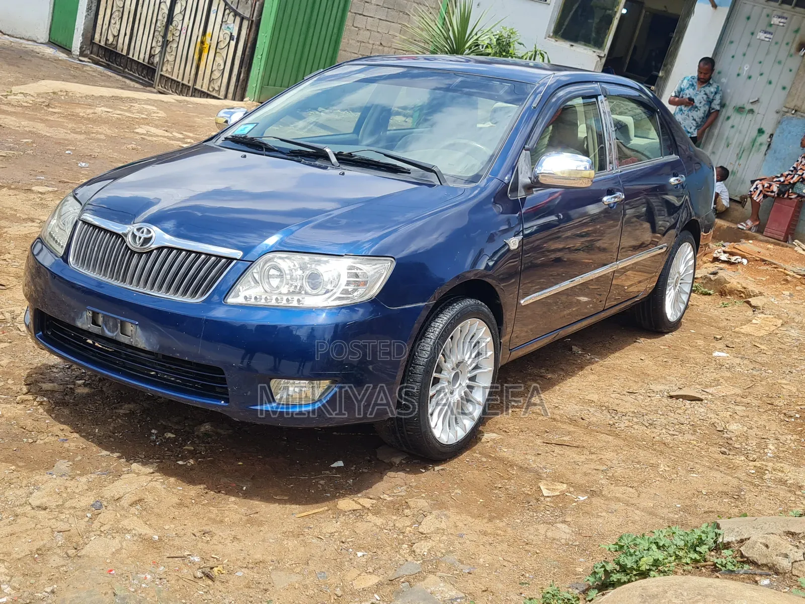 Toyota Corolla 2007 Blue