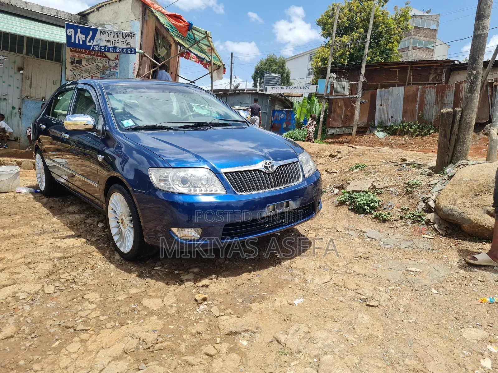 Toyota Corolla 2007 Blue