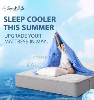 ፍራሽ Improrted Lexury Snow White Mattresses