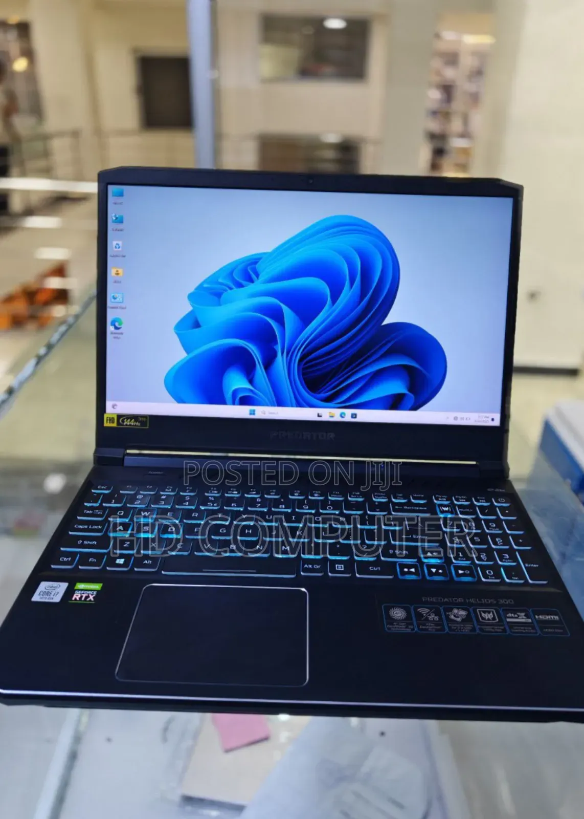 New Laptop Acer Predator Helios 300 16GB Intel Core I7 SSD 512GB