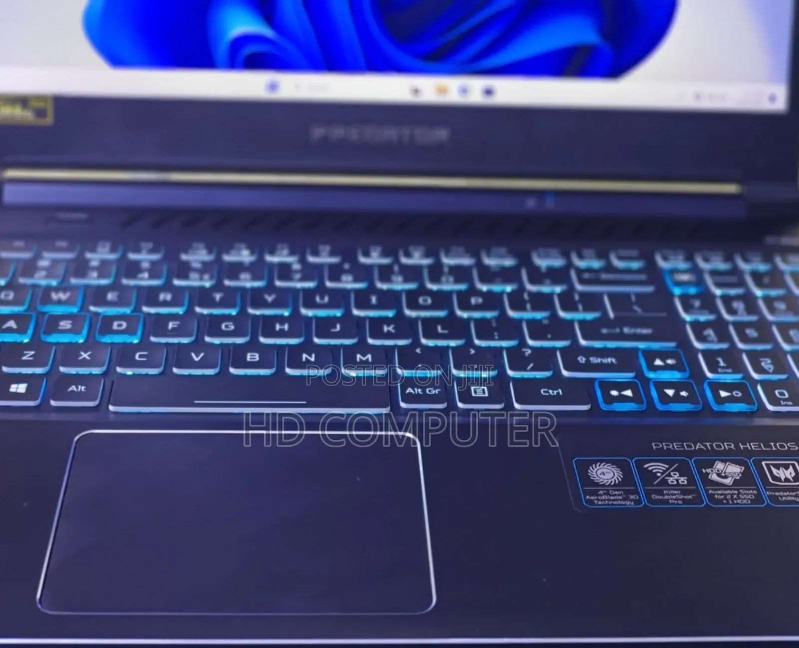 New Laptop Acer Predator Helios 300 16GB Intel Core I7 SSD 512GB