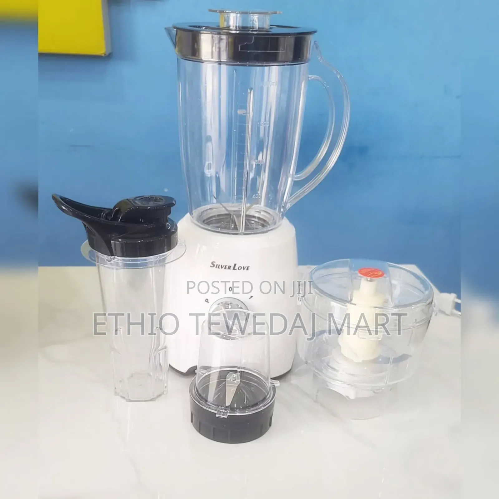 Silver Love 4 in 1 Blender