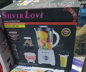 Silver Love 4 in 1 Blender