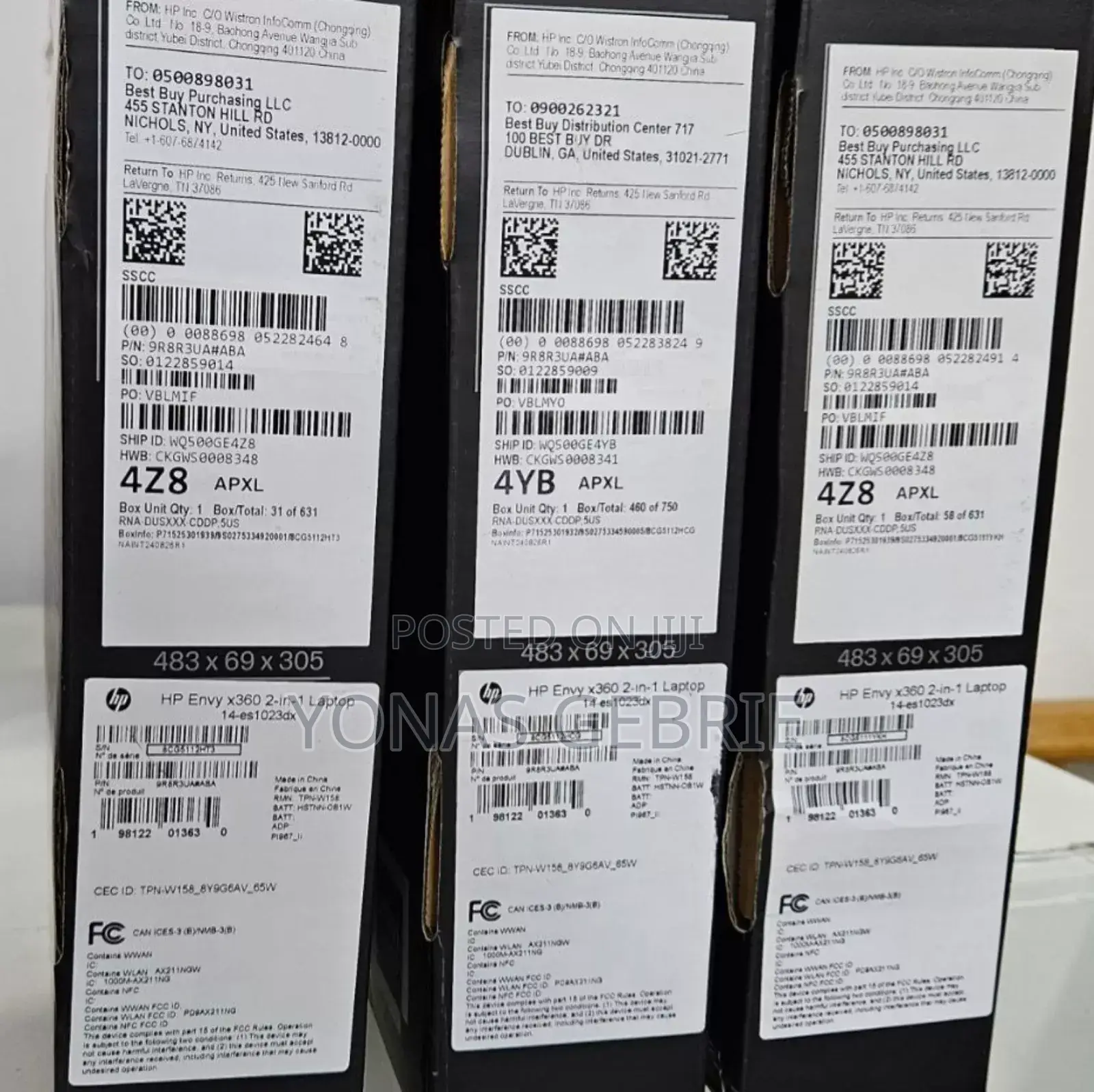 New Laptop HP Envy X360 16GB Intel Core I7 SSD 512GB