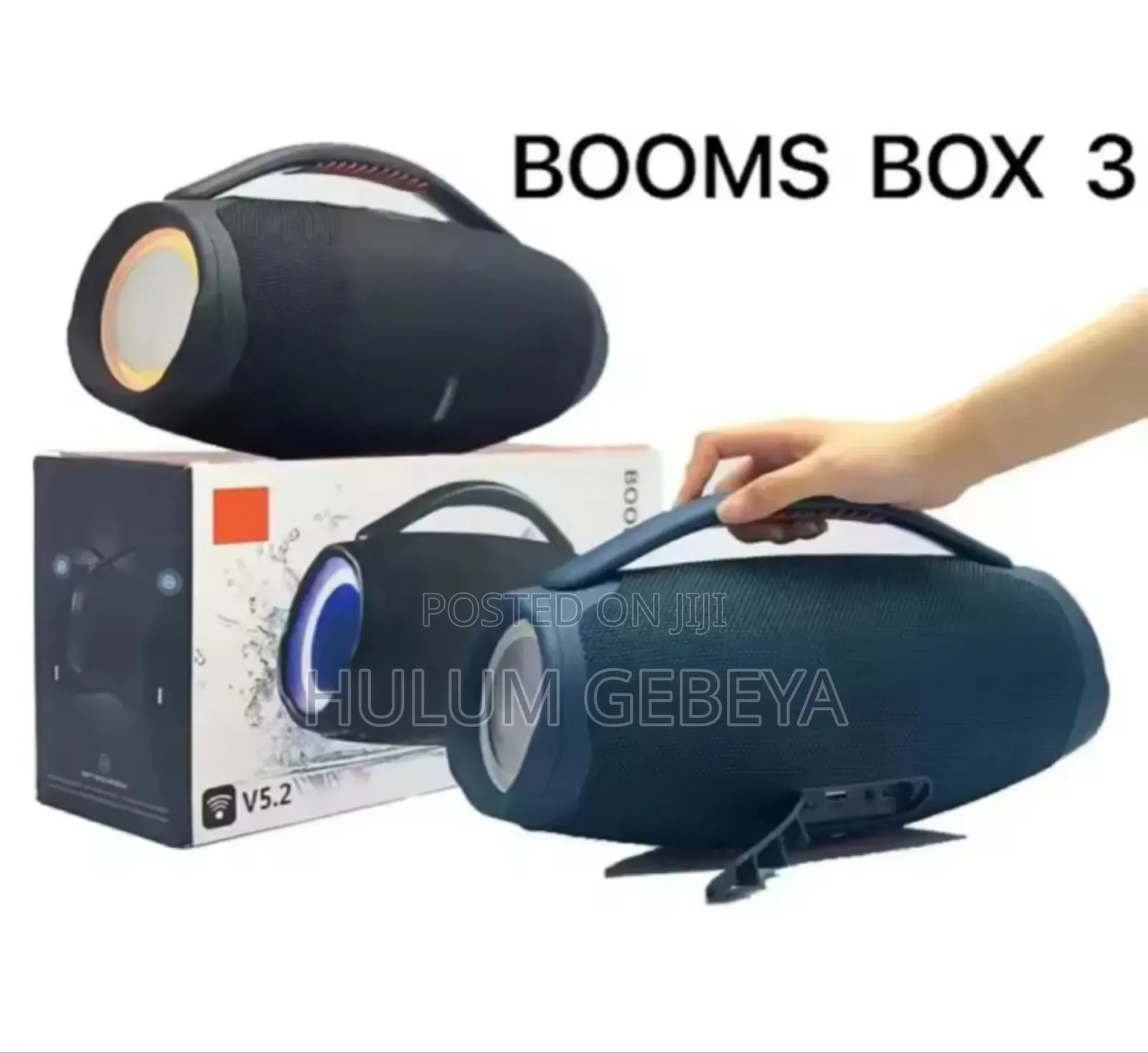 Boom Box 3 Portable Bluetooth Speaker