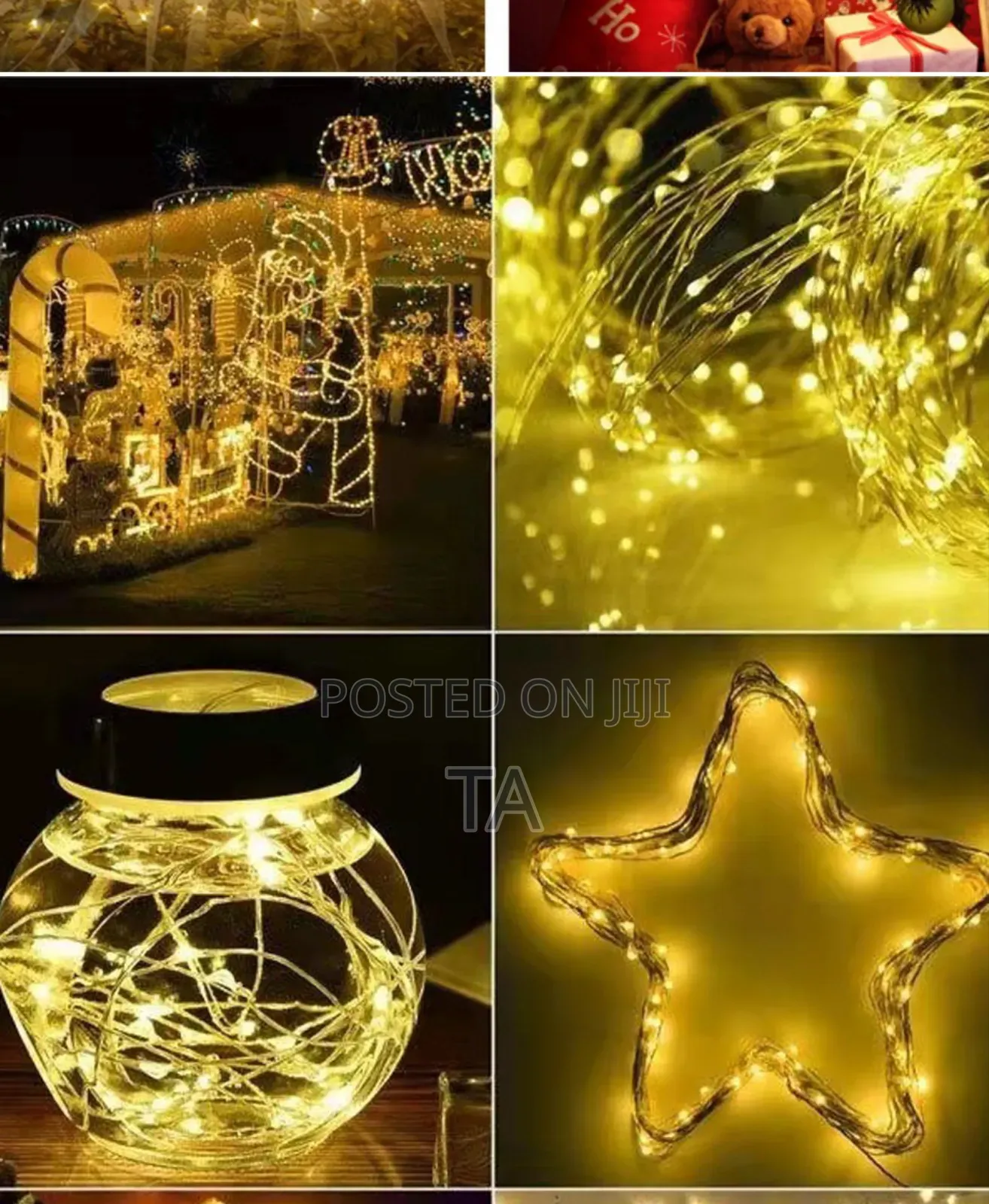 Christmas Decor Led Copper Wire String Light
