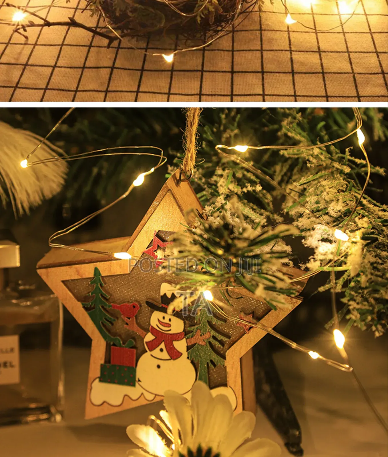 Christmas Decor Led Copper Wire String Light
