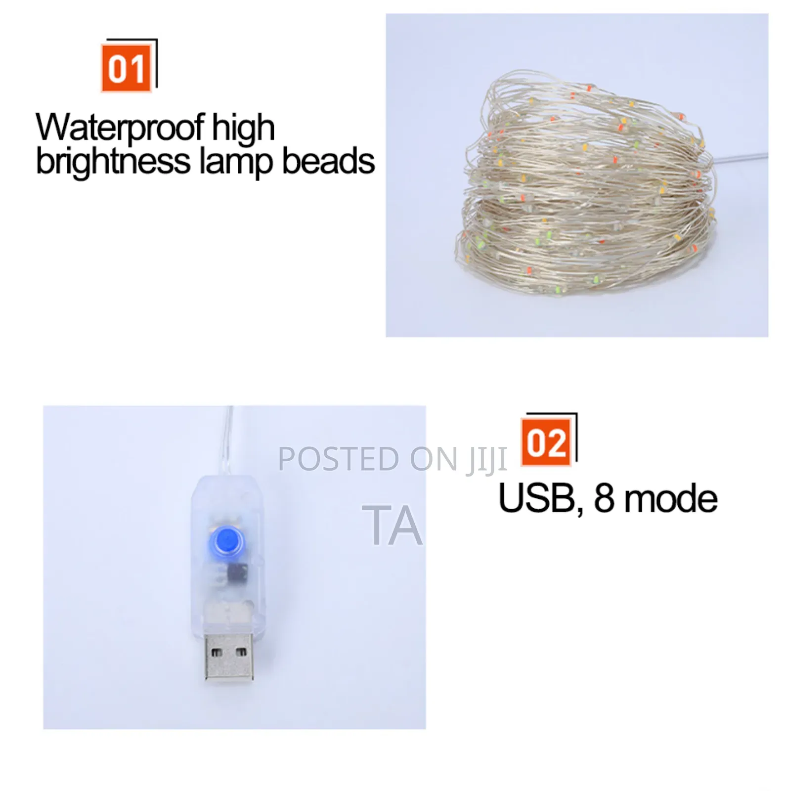 Christmas Decor Led Copper Wire String Light