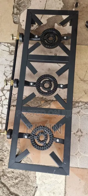 Photo - Gas Stove Cookers Industrial 3-Parts for in Free Deliver