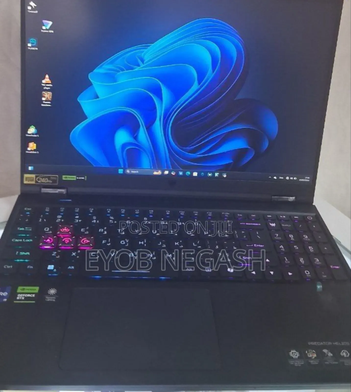 New Laptop Acer Predator Helios 300 32GB Intel Core I7 SSD 1T