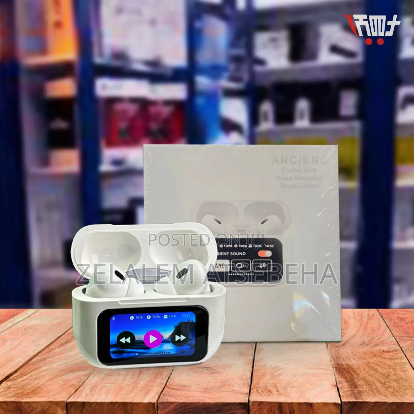 Touch Display Earbuds