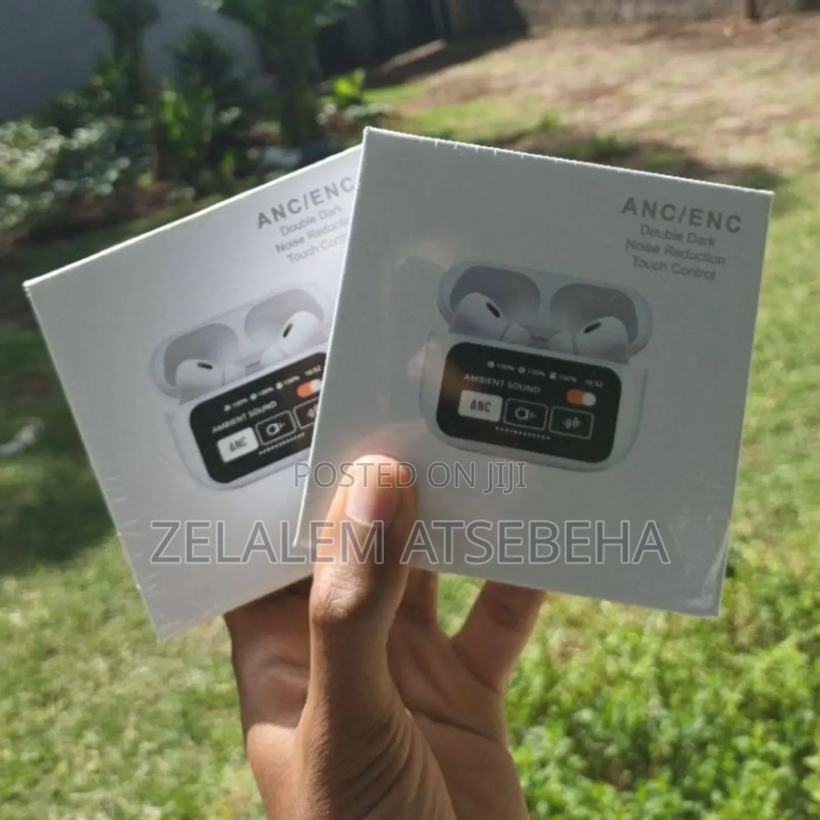 Touch Display Earbuds