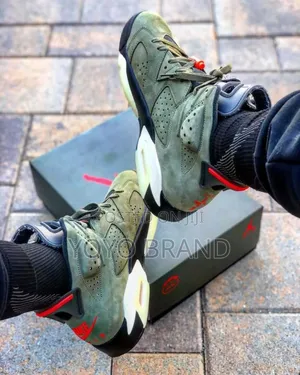 Air Jordan6 Travis Scott Olive