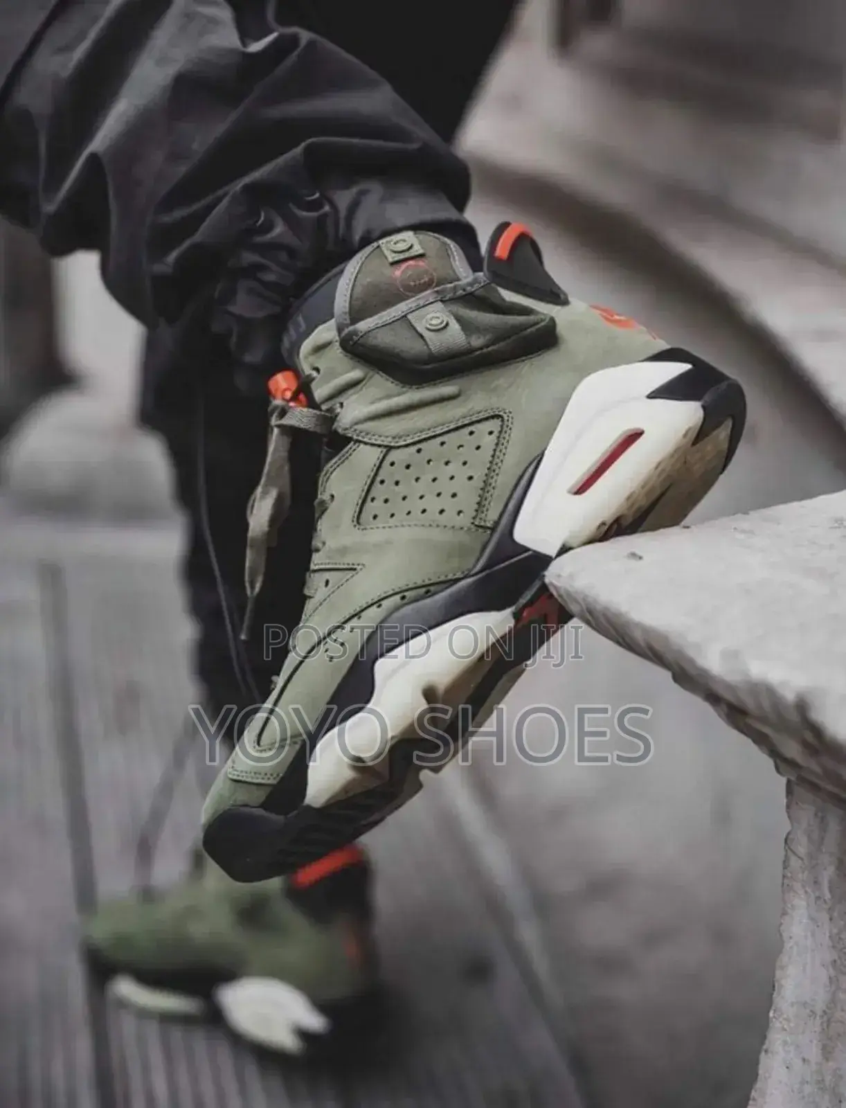Air Jordan6 Travis Scott Olive