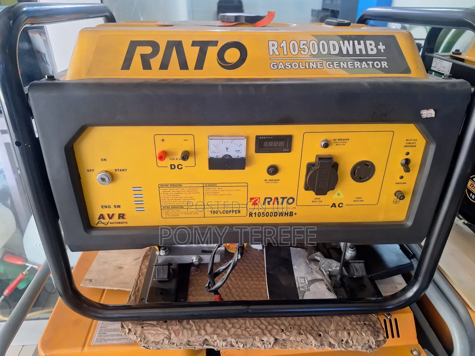 Rato Generator 7.5 Kw