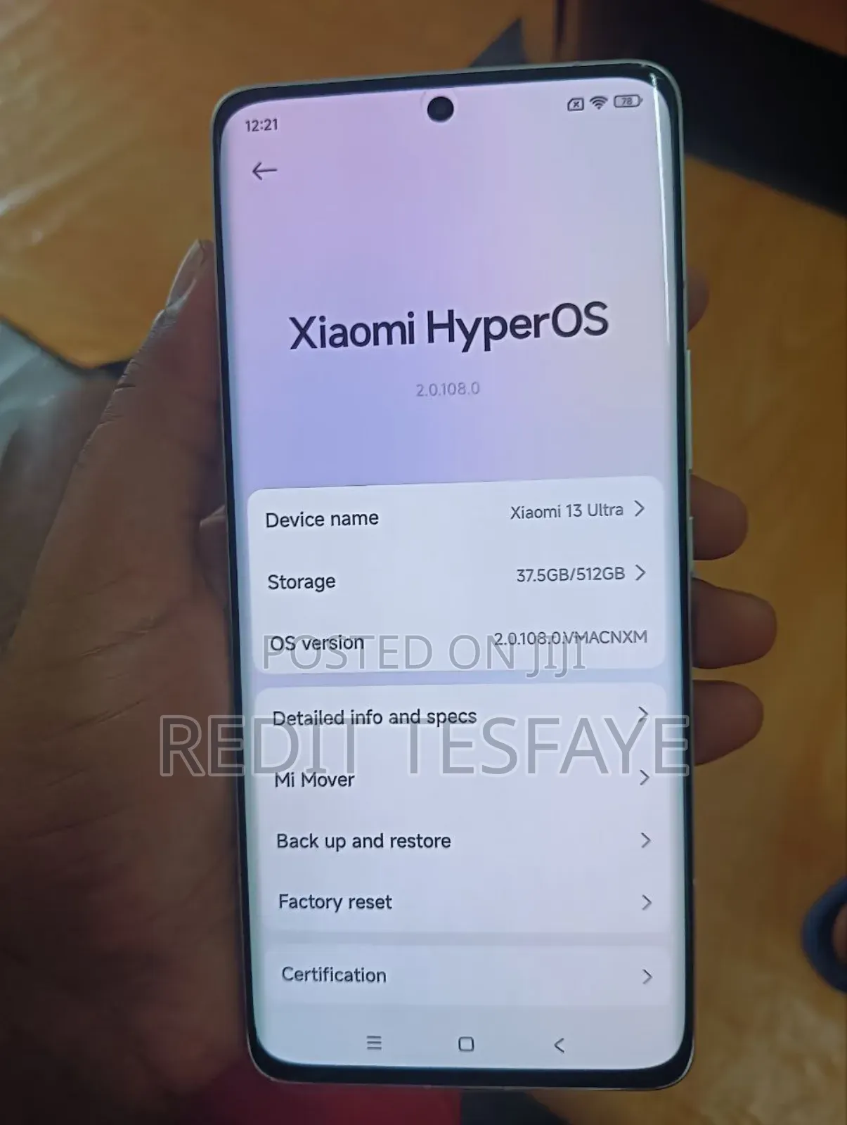 New Xiaomi 13 Ultra 512 GB White