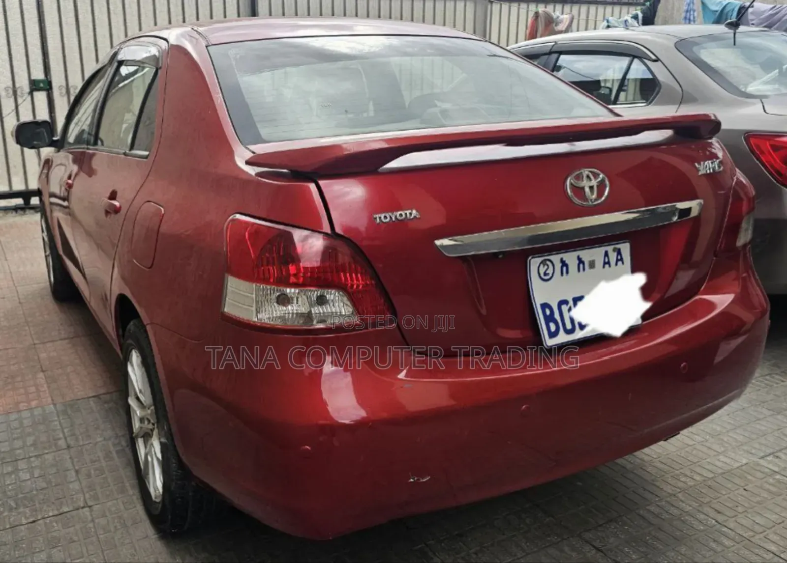 Toyota Yaris 2008 Red