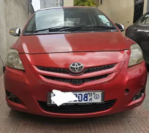 Toyota Yaris 2008 Red
