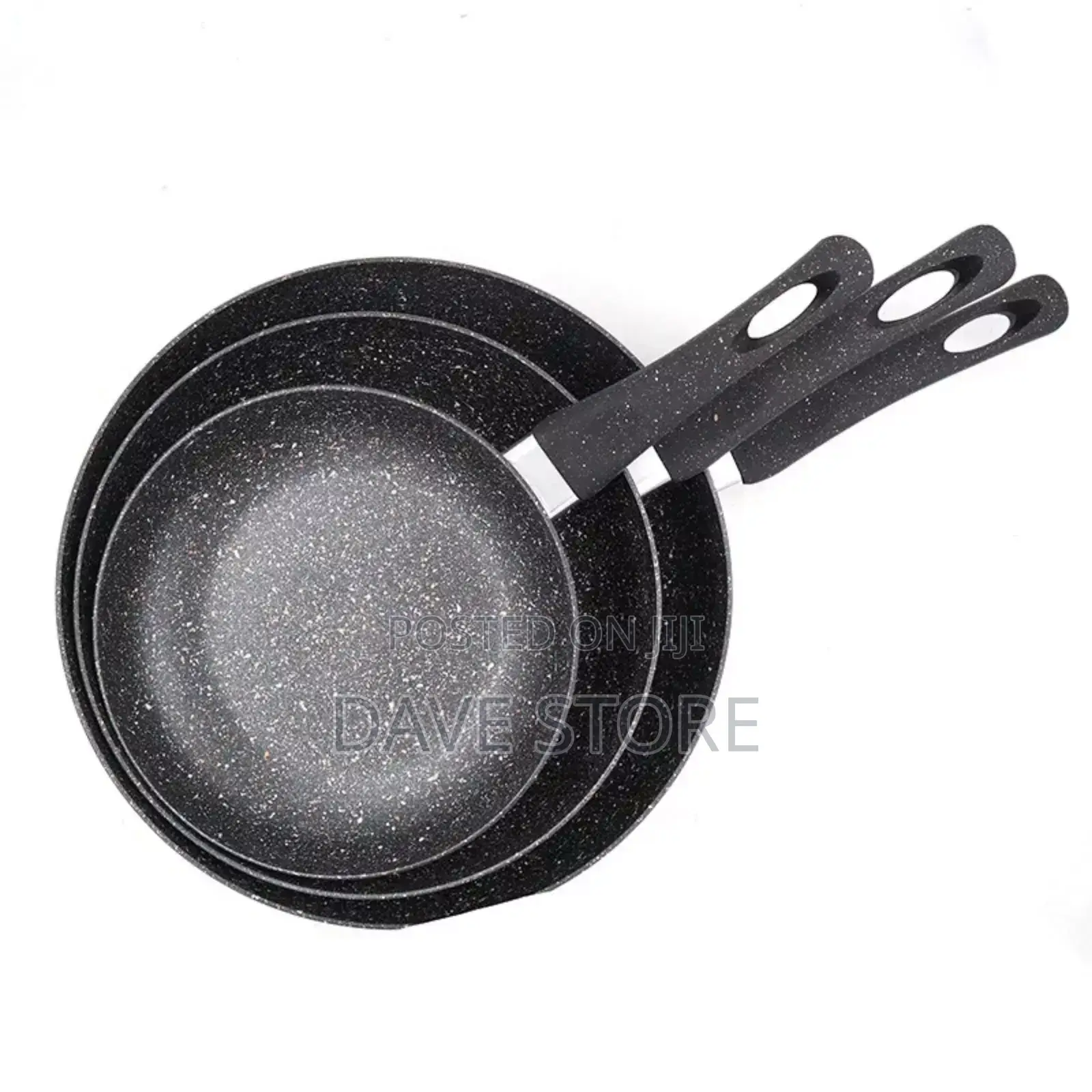 3pcs Fry Pan Set
 24cm, 26cm and 28cm