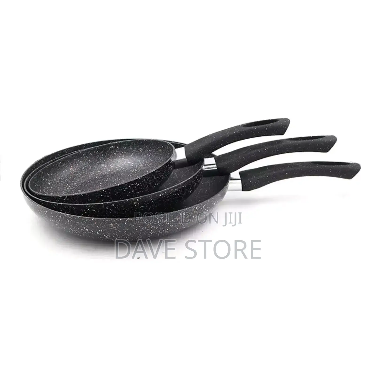 3pcs Fry Pan Set
 24cm, 26cm and 28cm