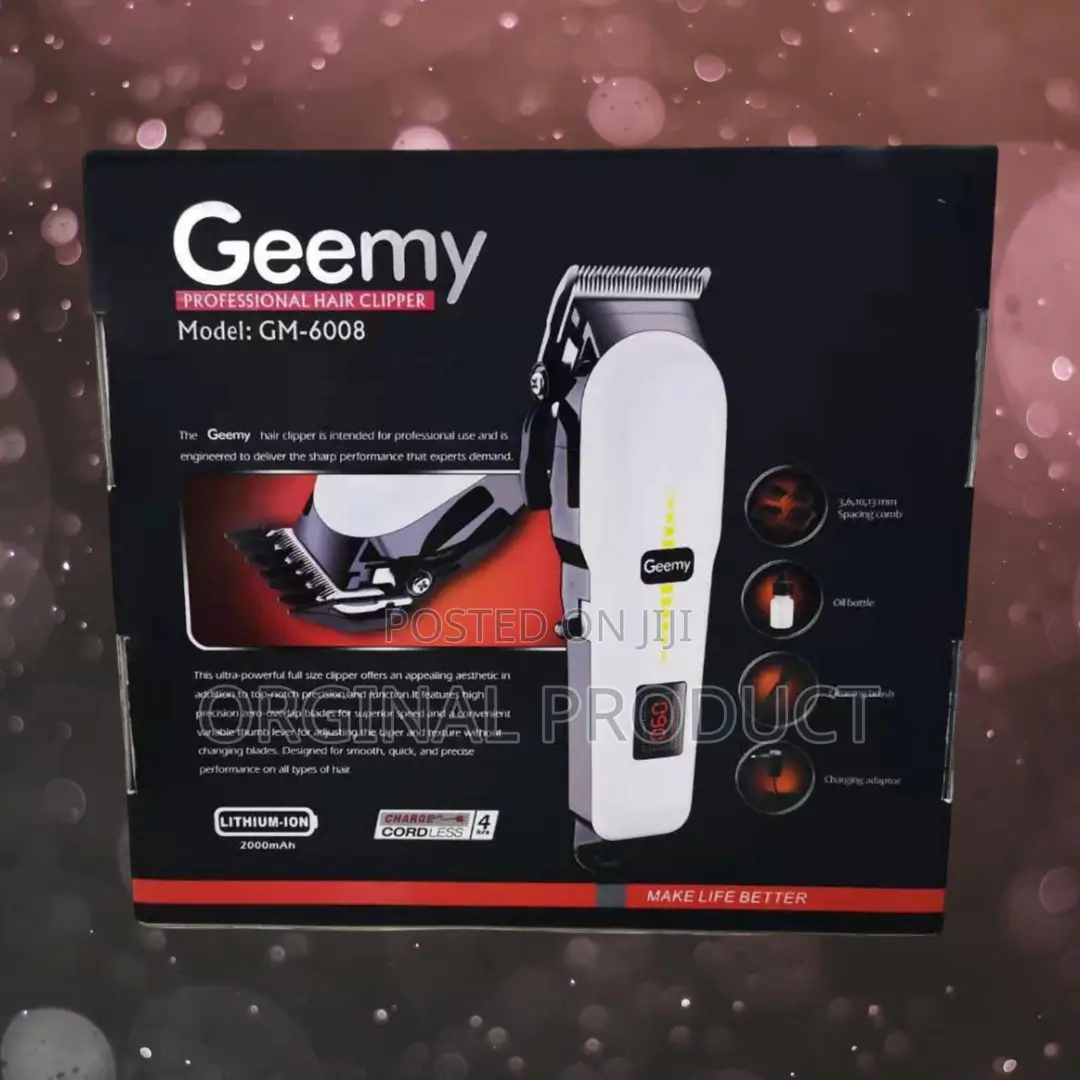 Geemy Gm-6008: Built to Last Hair Clipper
