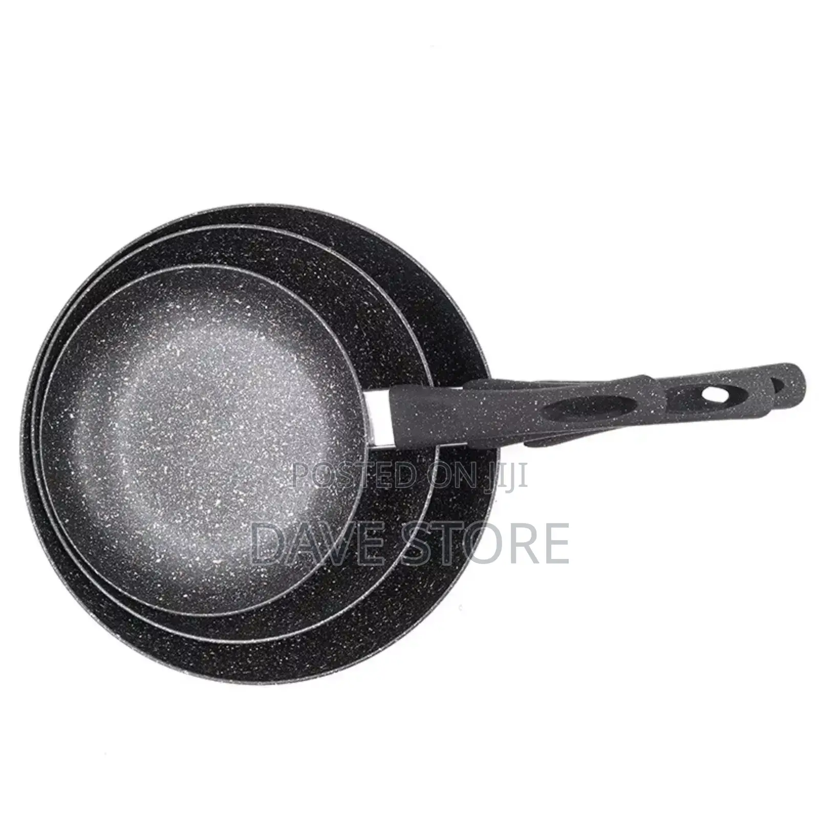 3pcs Fry Pan Set
 24cm, 26cm and 28cm