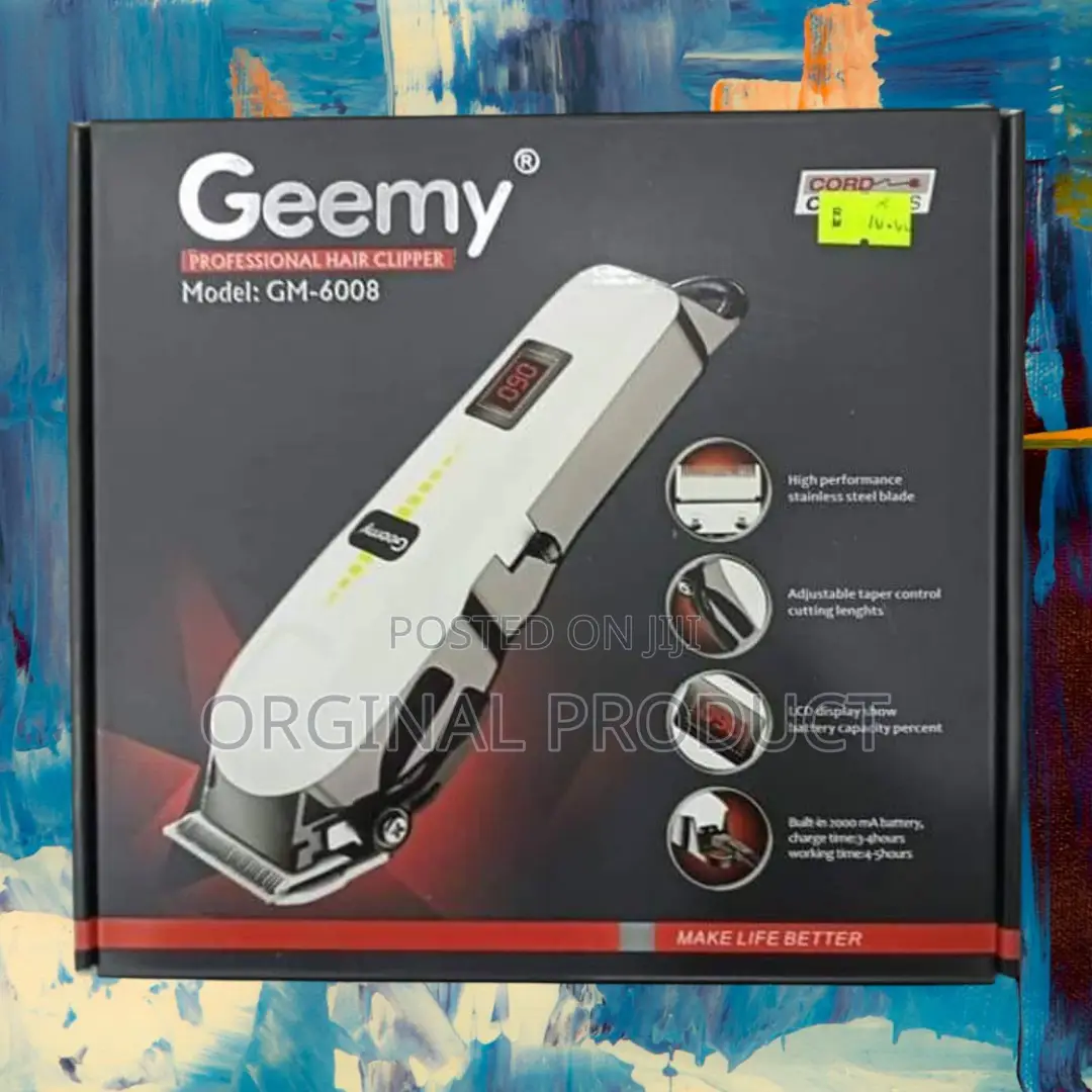Unleash Your Inner Barber With Geemy Gm-6008