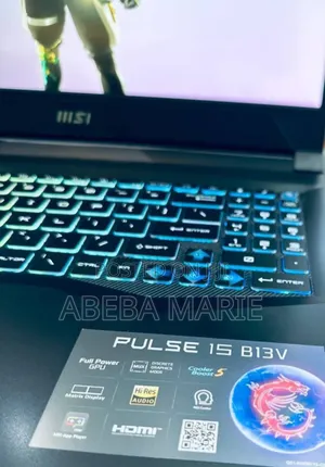 New Laptop MSI Pulse GL66 16GB Intel Core I7 SSD 1T
