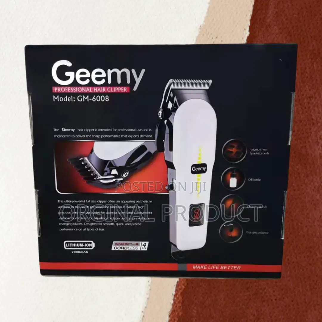 The Smart Choice: Geemy Gm-6008 Hair Trimmer