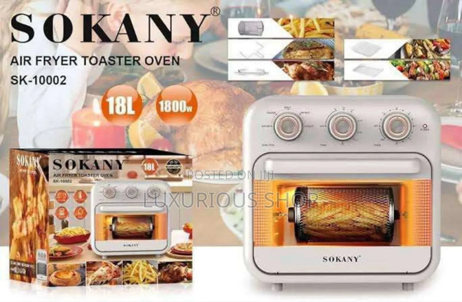 Sokany 18a+C Airfry: