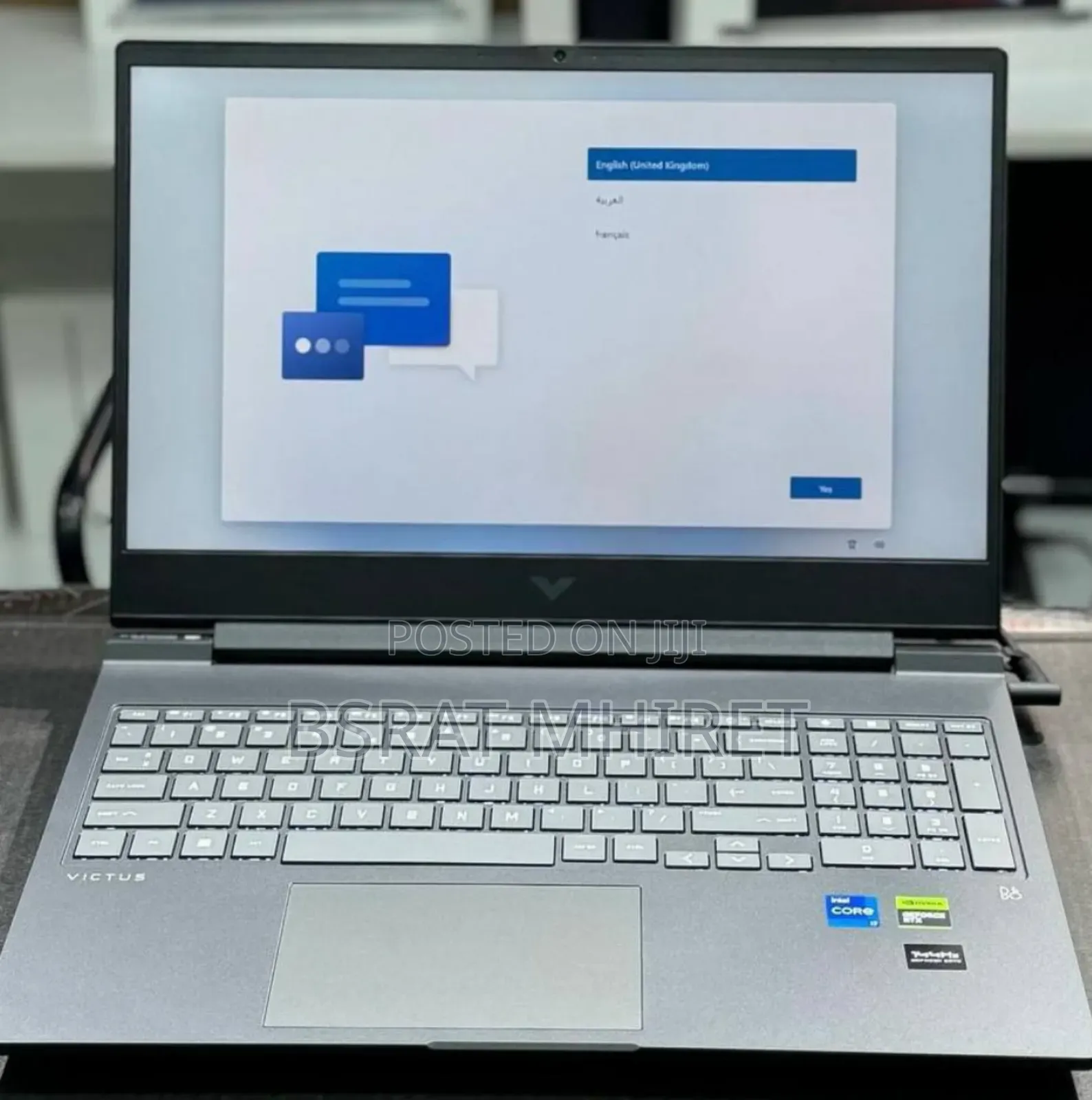 New Laptop HP Victus 15 16GB Intel Core I7 SSD 1T