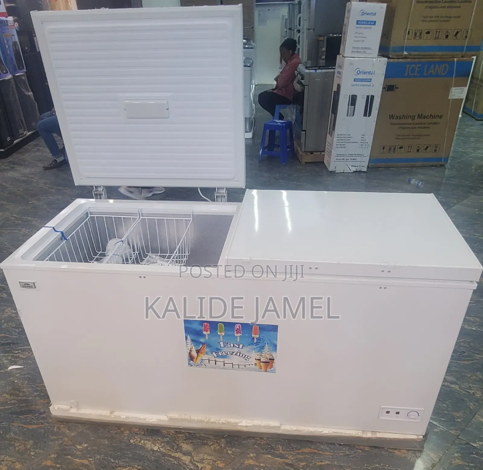 Elegance Chest Freezer Modal 600