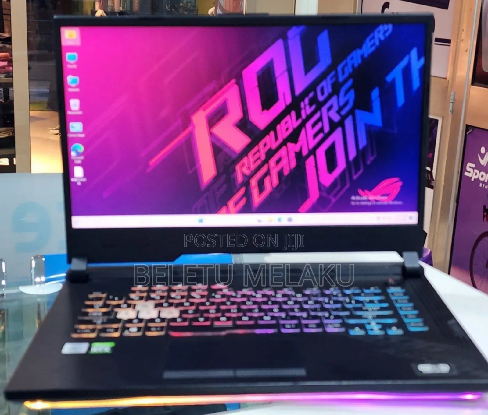 New Laptop Asus ROG Strix G15 16GB Intel Core I7 SSD 512GB