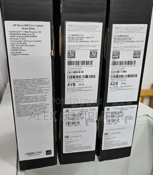 New Laptop HP Envy X360 16GB SSD 512GB