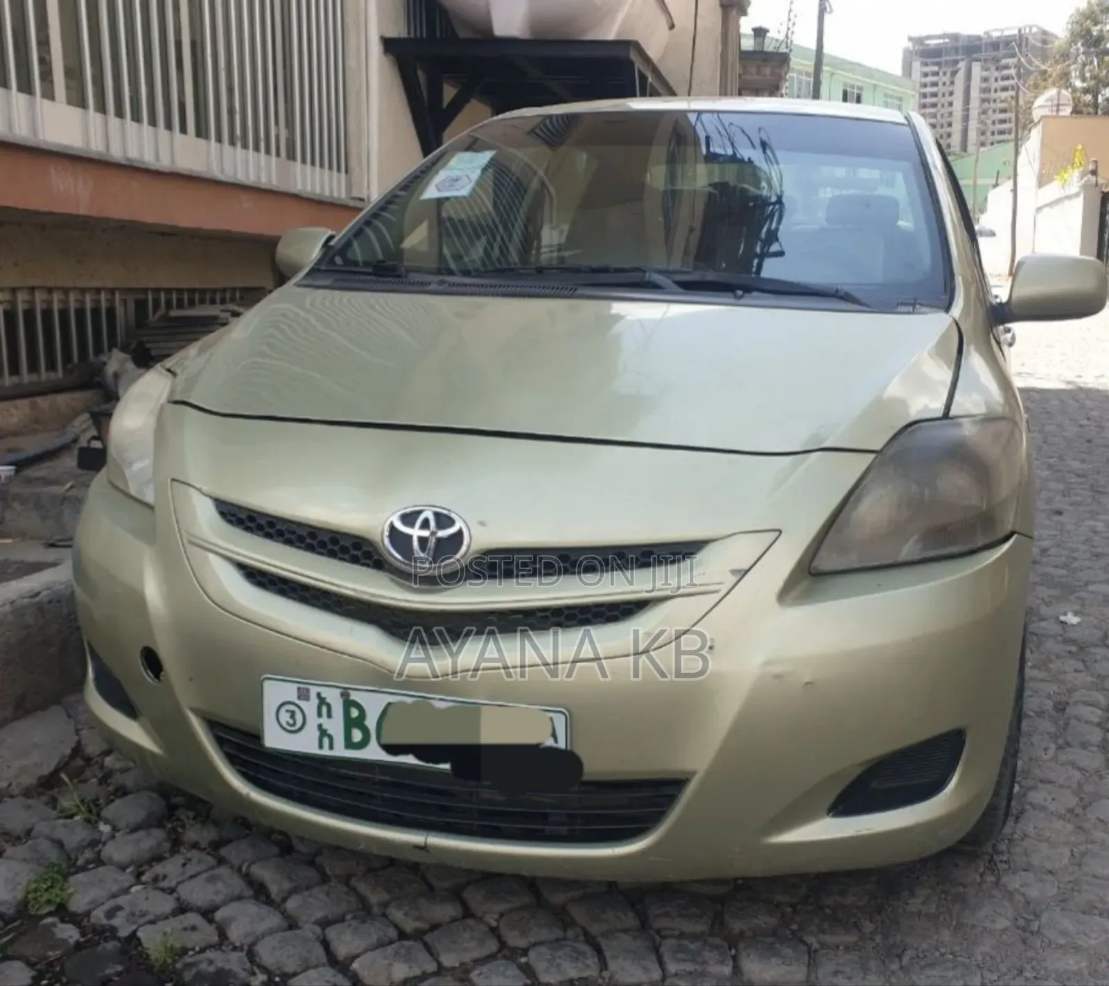 Toyota Yaris 2008 Gold