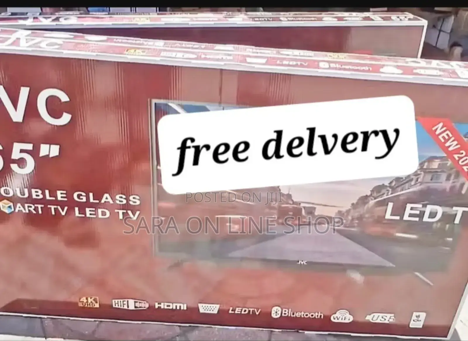 JVC 65" New 2025 Smart