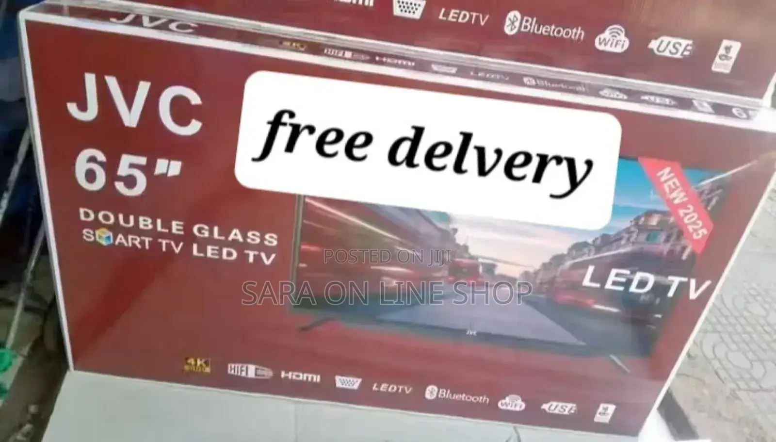 JVC 65" New 2025 Smart