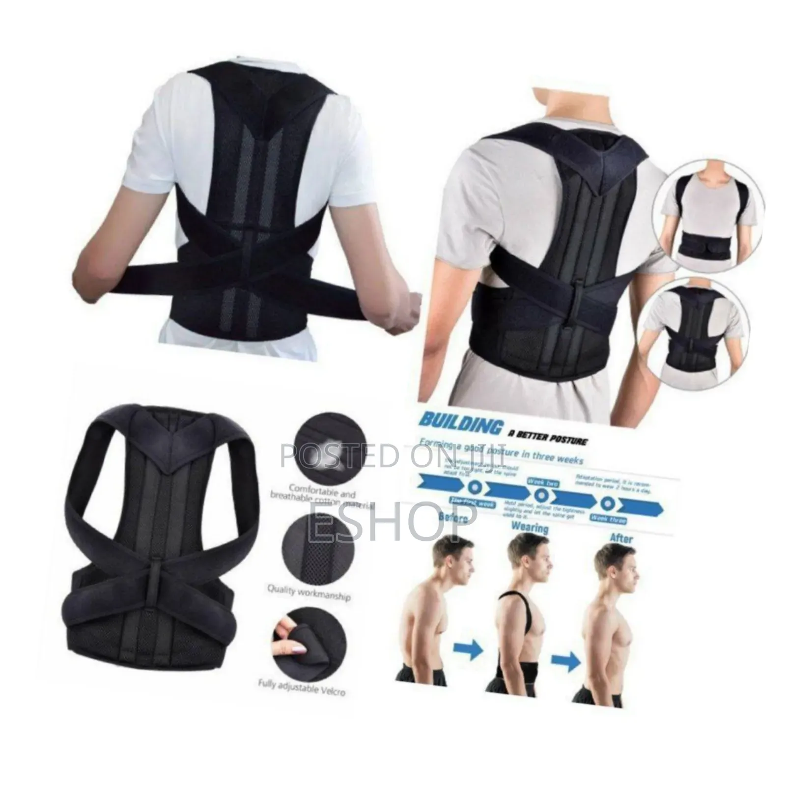 **Instant Posture Improvement – Wear Feel the Change**