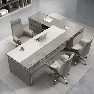 Photo - High-Quality Modern Manager Table and Chair