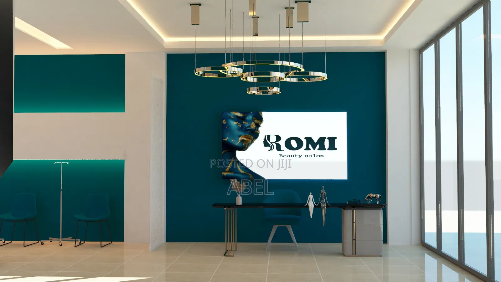 Beauty Salon Interior (የውበት ሳሎን)