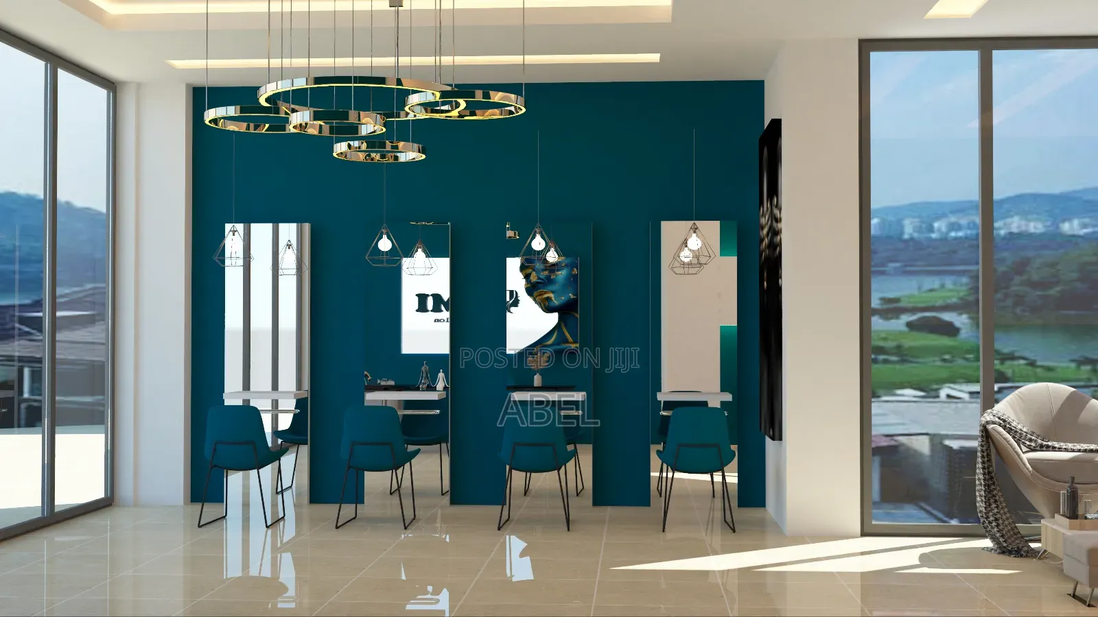 Beauty Salon Interior (የውበት ሳሎን)