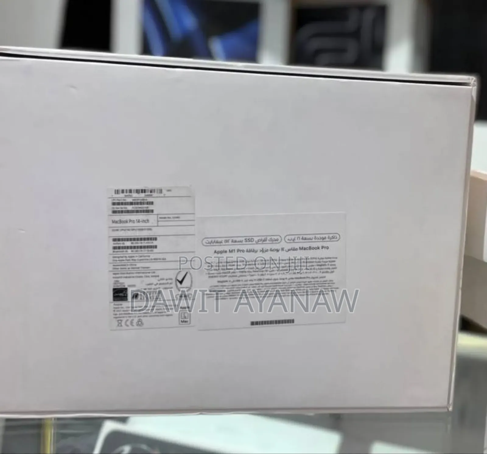 New Laptop Apple MacBook Pro M1 16GB Apple M1 Pro SSD 512GB