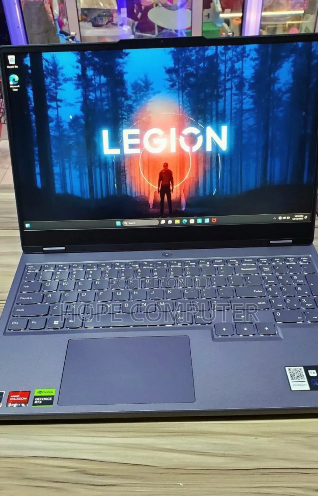New Laptop Lenovo Legion 5 16GB AMD Ryzen 7 SSD 1T